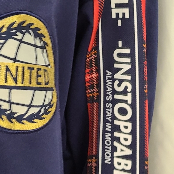 One Color One Nation Zippered Track Jacket - Picture 5 of 7